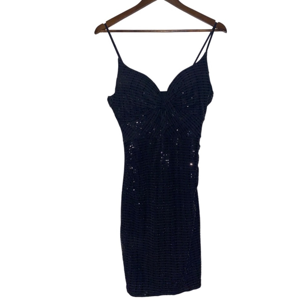 Love Nickie Lew Sequin Bodycon Dress Women‎ M Whimsigoth Punk Grunge